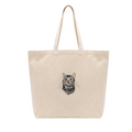 Custom Embroidered Pet Portrait Tote Bag Large