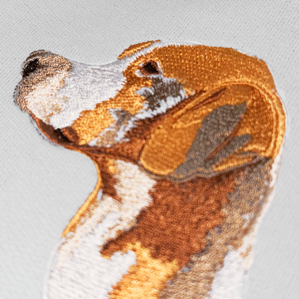 Custom Embroidered Pet Portrait T-Shirt
