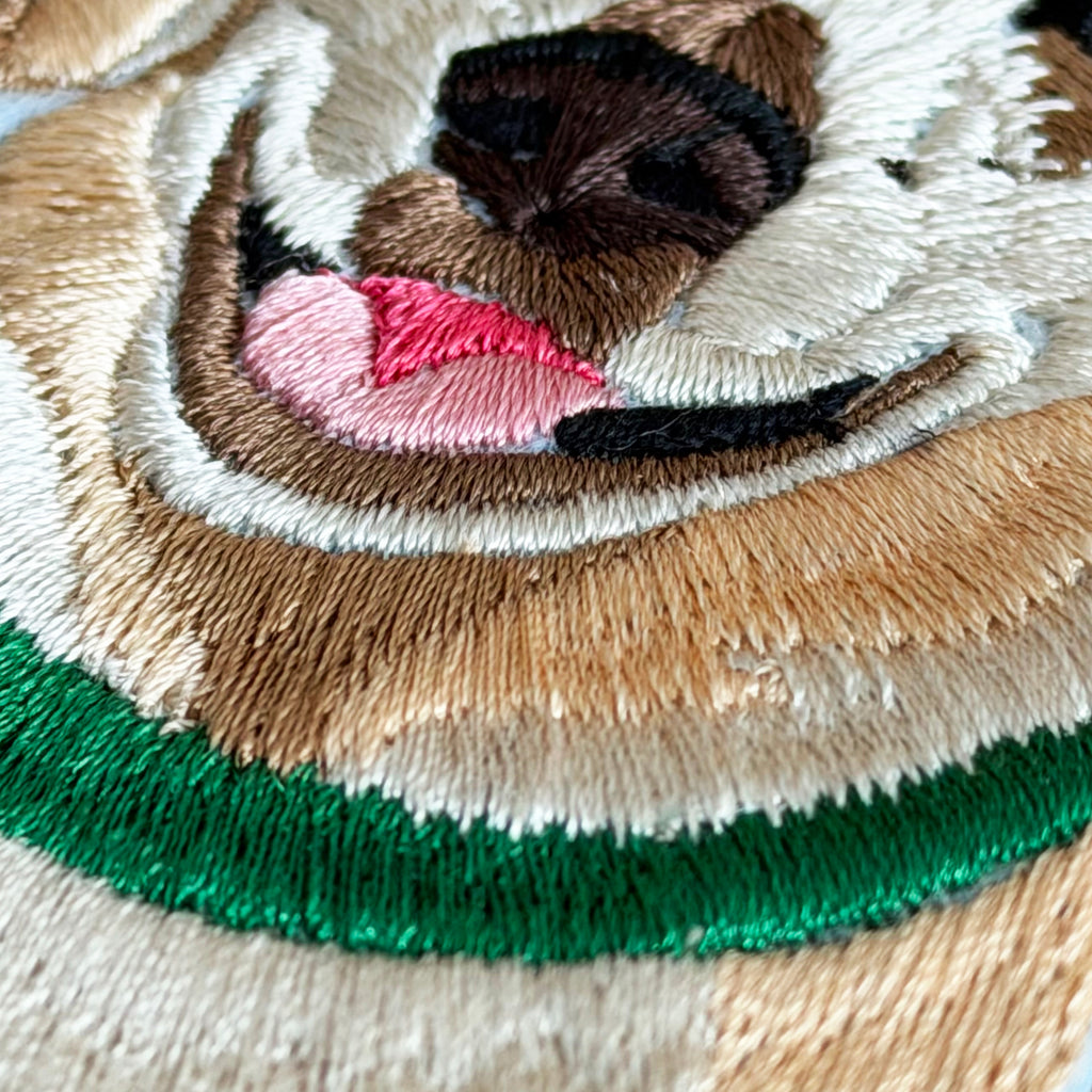 Custom Embroidered Pet Portrait Hoodie